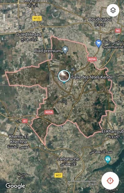 Location Terrain Boumerdès Ouled moussa