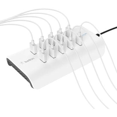 BELKIN Station de charge USB Belkin Courant de sortie (max.) 24000 mA 10 x 10x USB-A