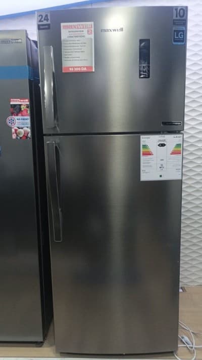 Réfrigérateur maxwell 540l inox nofrost