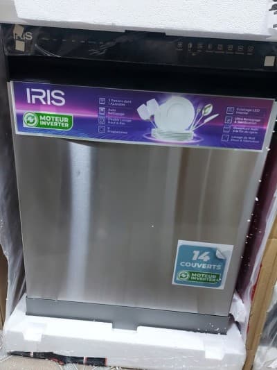Lave vaisselle IRIS 14 couverts inox sechant