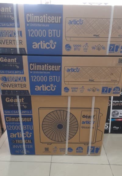 Promotion climatiseur geant 12000btu artico+ Tropical Inverter