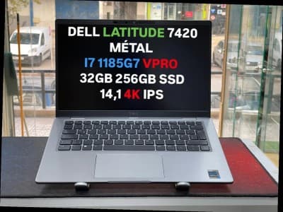 DELL LATITUDE 7420 METAL I7 1185G7 32GB 256GB SSD 14,1 4K IPS