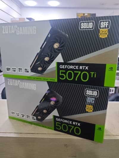 RTX 5070 12GB OC ZOTAC 3FAN / RTX 5070TI 16GB ZOTAC 3FAN