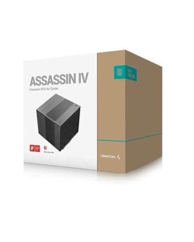 DEEPCOOL ASSASSIN IV - AIRCOOLING 120MM - DOUBLE TOUR - HAUTE PERFORMANCE - INTEL & AMD -BLACK