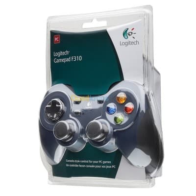 LOGITECH F310 - MANETTE DE JEU FILAIRE - GAMEPAD - USB - VIBRATION - XINPUT - DIRECTINPUT - BLACK