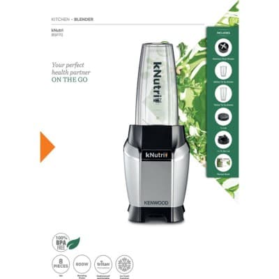 BLENDER KENWOOD SMOOTHIE 600 W 2 BOLS PLASTIQUE