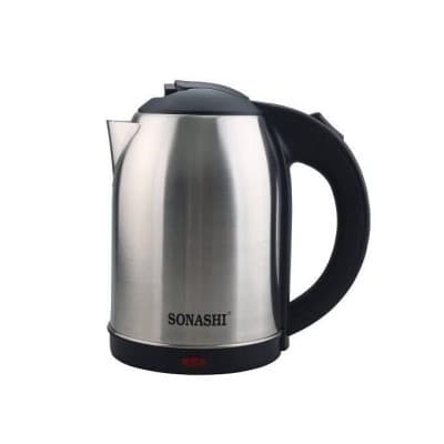 Bouilloire Sans Fil En Acier Inoxydable 1,8L 1500W Sonashi