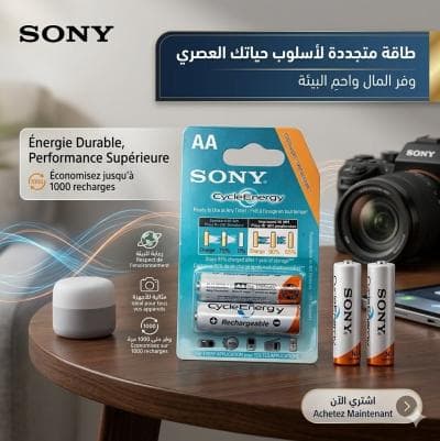 Sony les piles rechargeables AA 4600 mah