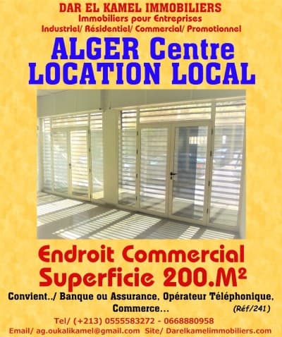 Location Local Alger Alger centre