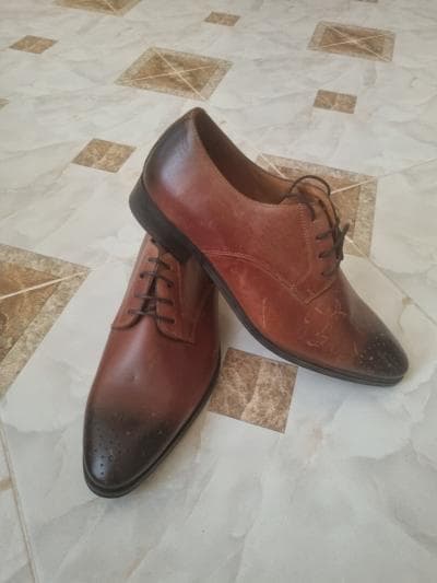 Chaussure homme cuir marron