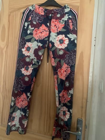 Pantalon à fleur
