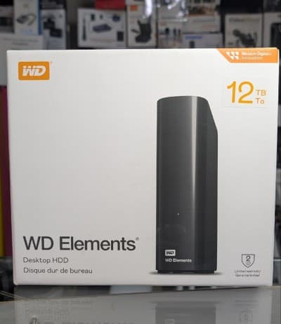 Disque Dur externe WD elements 12 To