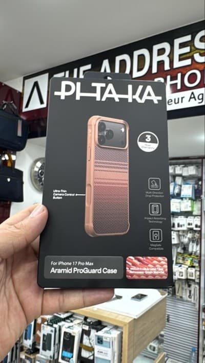 Coque Antichoc Pitaka 17promax Aramid proguard case