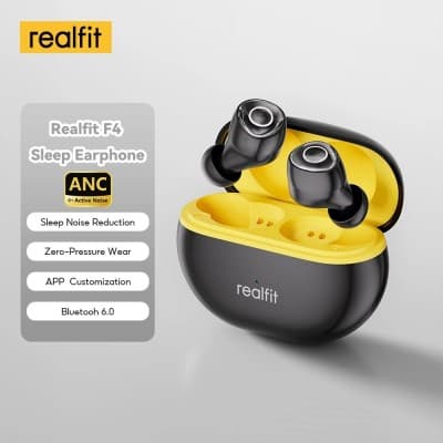 Écouteurs Realfit F4 Mini ANC Original, Haute Qualité, Sous Emballage