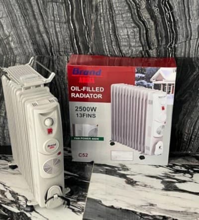 Affaire !! Bain d'huile Brand 13 element ventilé sous Garantie 2ans en blanc