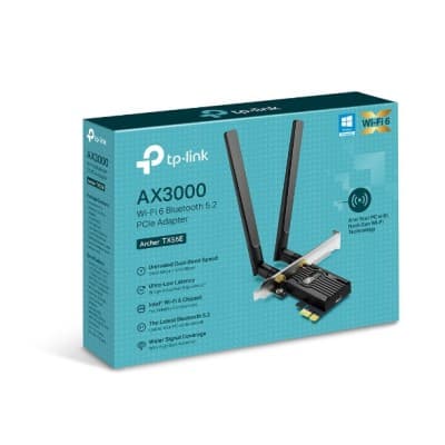 CARTE WIFI TP LINK ARCHER TX55 BLUETOOTH WI-FI6 AX 3000