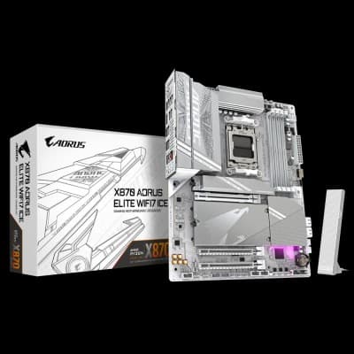 CARTE MERE GIGABYTE X870 AORUS ELITE WIFI7 ICE