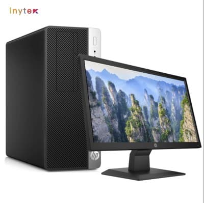 PC DE BUREAU HP ELITDESK 800 G3 I5-7em DDR4 8G ssd 256G lecteur DVD RW ECRAN HP 21.5"