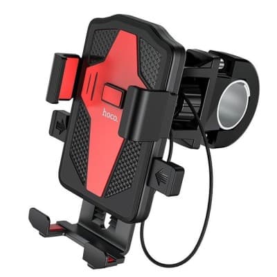Support téléphone moto Hoco CA73 rotation 360 degrés fixation guidon compatible smartphones