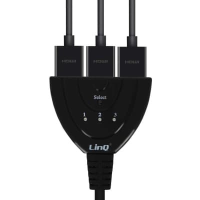 Adaptateur HDMI Male vers 3 HDMI Femelle 4K UHD Switch 1 a 3 pour TV PC Consoles