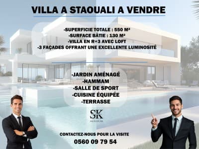 Vente Villa Alger Staoueli