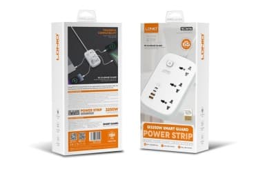 Multiprise Ldnio SC3416 3 Prises Ac Et 4 Ports Usb Avec Protection Maximale