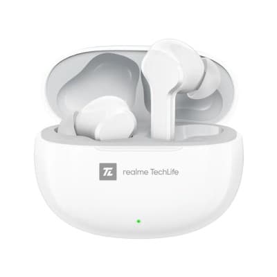 Airpods Realme Buds T100 Écouteurs TWS Bluetooth 5.3, 400mAh/40mAh, IPX5