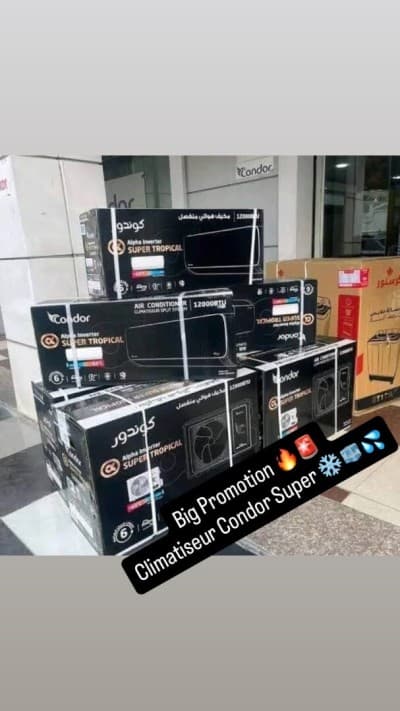 Big Promotion climatiseurs Iris twins lg Beko Brandt Beko condor media Daikin