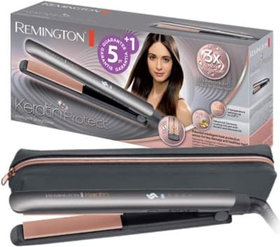 Remington Lisseur Cheveux Keratin Protect Soin Kératine Céramique, Ecran LCD S8598