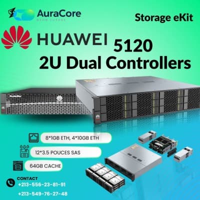 NAS + SAN OceanStor 5120 2U, Dual Controllers