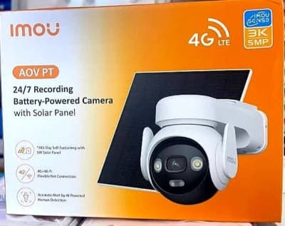 Camera imou 4G+Wi-Fi Avec Paneau Solaire 3k 5mp Full Color Original