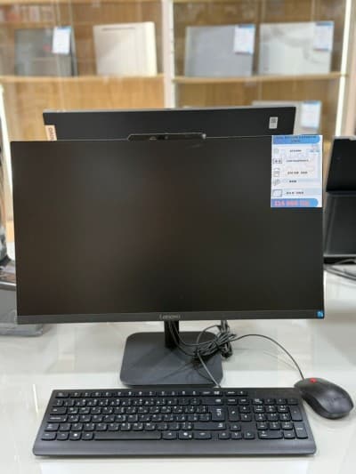 ALL IN ONE LENOVO V100 I3 N300/8G/512G SSD/23.8' FHD/WIN 11 PRO /NEUF SOUS EMBALLAGE