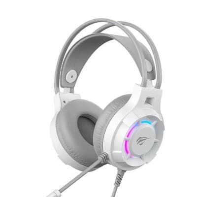 CASQUE HAVIT GAMENOTE H2049D 3.5MM RGB WHITE