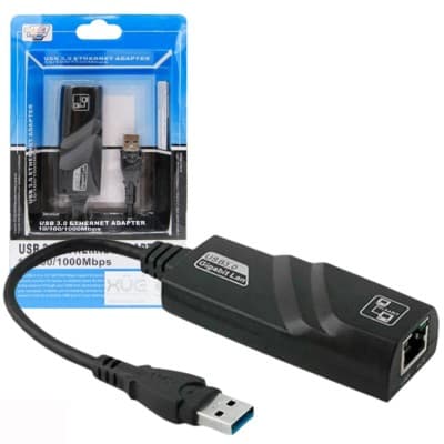 ADAPTATEUR RESEAU USB3.0 VERS RJ45 LAN GIGABIT