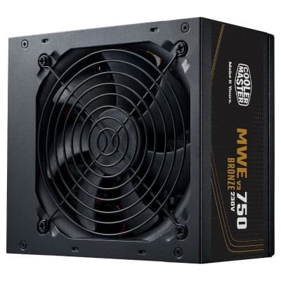 ALIMENTATION COOLER MASTER MWE BRONZE 750 V3 80 PLUS MPE-7501-ACABW-3BEU
