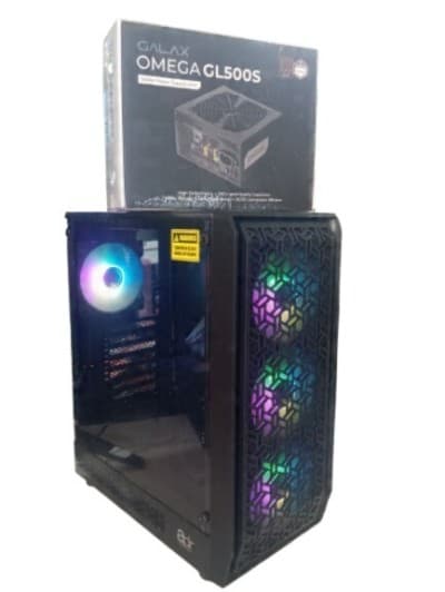 BUNDLE BOITIER ADR 5072 4 FAN ARGB + ALIMENTATION GALAX OMEGA GL500S 500W 80 PLUS BRONZE