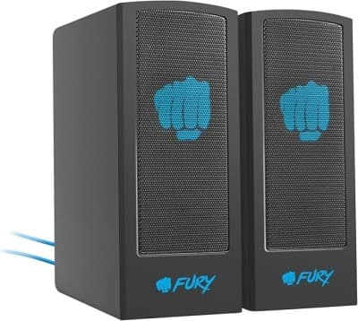 HAUTS PARLEURS MULTIMEDIA FURY SKYRAY 5W RMS AVEC ECLAIRAGE