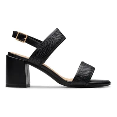 Clarks - Ezoria Sling Black Interest