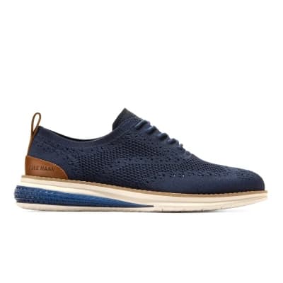 Cole Haan - Og Energyweave Stitchlite Wing Oxfords Navy Blazer Ivory Natural