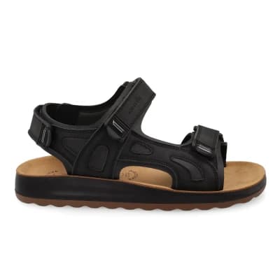 Fly Flot - Synthetic Man Sandal Black