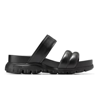 Cole Haan - Zerogrand Double Band Slide Sandals Black Black
