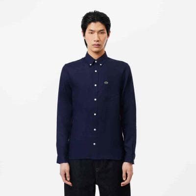 Chemise homme Lacoste en lin