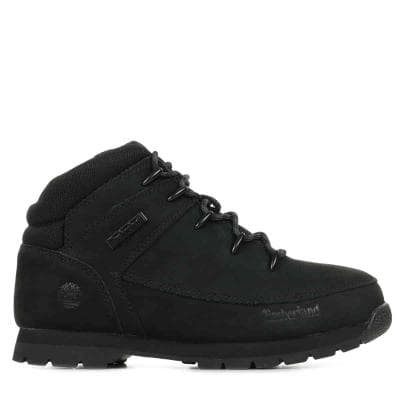 Timberland Bottine mi-haute à lacets Euro Sprint junior en noir