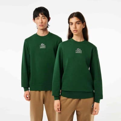 Lacoste Sweatshirt molleton imprimé signature