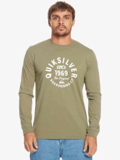 QUIKSILVER | Pull Manche Longue Homme CIRCLED SCRIPT