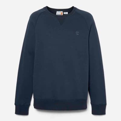 Timberland Sweat-shirt à envers brossé Exeter River pour homme en bleu foncé