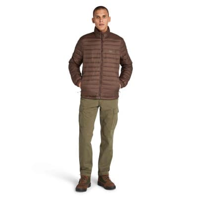 Timberland Axis Peak Durable Water Repellent Jacket for Men in Brown