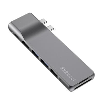 Dodocool DC73 Certifié Hub Type C Thunderbolt 3 Ethernet Réseau LAN Gigabit Avec 3 Ports USB 3.0
