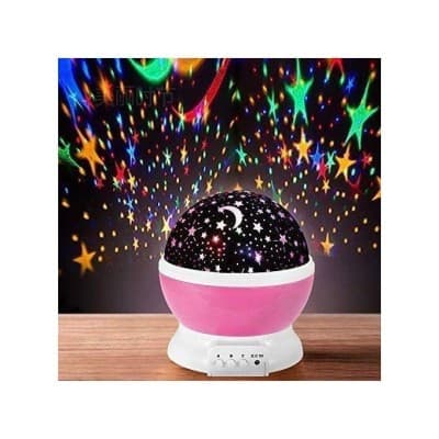 Lampe de projection Étoilée Rotative Veilleuse STAR MASTER V8175bl