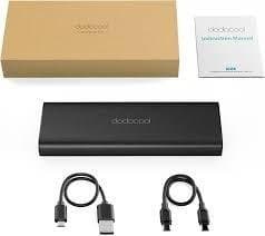 Dodocool Dp13 PowerBank 20100 mAh est équipée d'un connecteur de charge USB-C